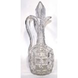 Cheek cut claret jug