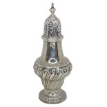 Silver Sugar Caster. 142 g. London 1890,