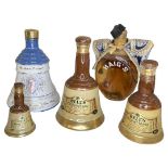 Graduated Set of Bell's Whisky and Others. (5)