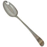 Hester Bateman Silver Table Spoon. 66 g. London 1784