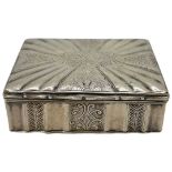 Dutch Silver Snuff Box. 89 g. c.1900