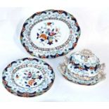 Part Ironstone Masons Style Dinner Service (Qty)