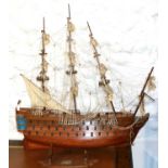 Model Ship of the HMS Victory