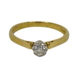 18ct Single Stone Diamond Ring (3.3g)