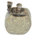 Silver Chatelaine Scent Bottle. 17 g. Marked 925