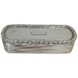 Good Quality Georgian Edward Smith Silver Snuff Box. Birmingham 1830