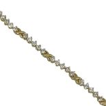 18ct Gold Diamond Bracelet