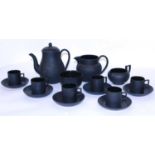 Wedgwood black basalt tea set
