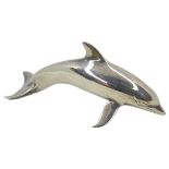 Small Silver Dolphin. 14 g. London early 20th Century. David Scott Walker