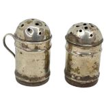 Pair of Miniature Novelty Kitchen Casters. 11 g. Chester 1893, Cornelius Desormeaux