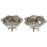 Pair of Silver Omar Ramsden Bonbon Dishes. 455 g. London 1937