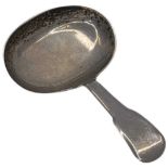 Georgian Silver Caddy Spoon. 12 g. London 1810, John Shaw