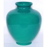 Rare green 1920's Royal Doulton Art Deco vase