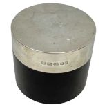 Modern Designer Silver Lidded Cannister. London 1944, Searle & Co. Ltd.