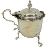 Good Quality Silver Mustard. 132 g. London 1904, Mappin and Webb