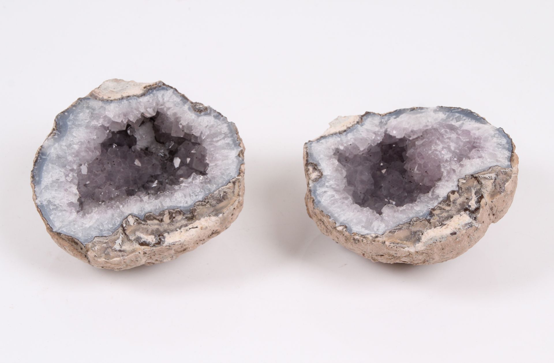 Amethyst Drusensegment. Kugelform.