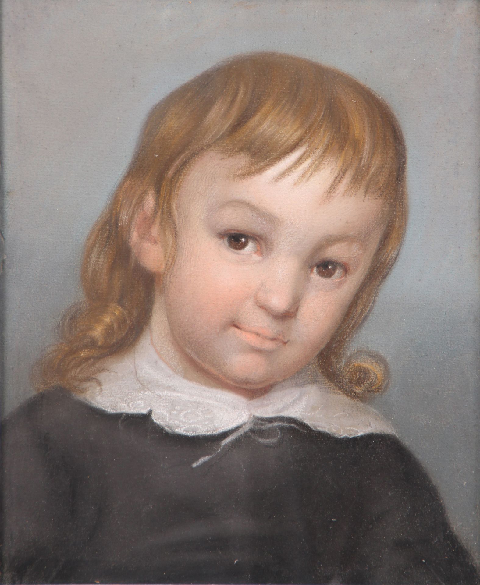 Kinderportrait 19. Jh. Bildniss eines