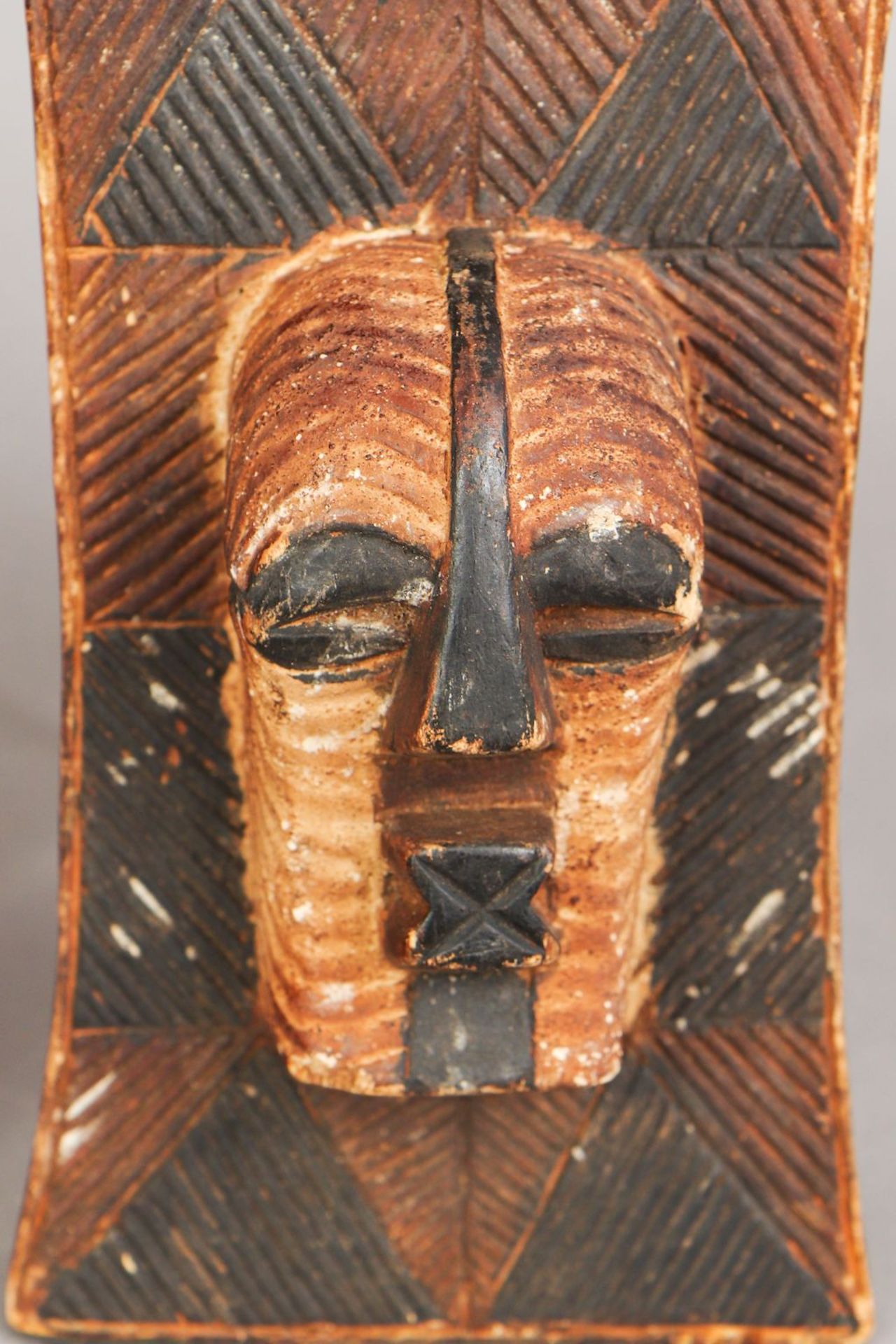 2 afrikanische Passport-Masken der Songye, Kongo - Image 3 of 3