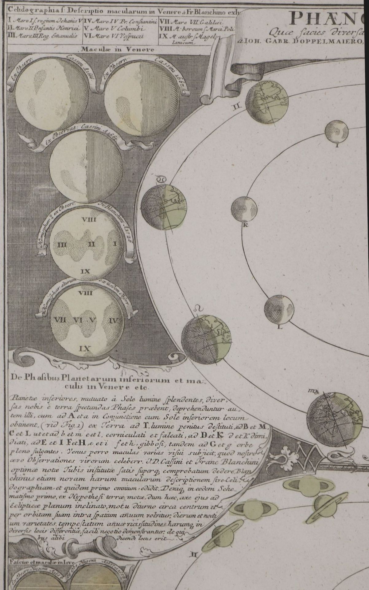 JOHANN GABRIEL DOPPELMAYR (1677 Nürnberg - 1750 ebenda) - Image 3 of 7