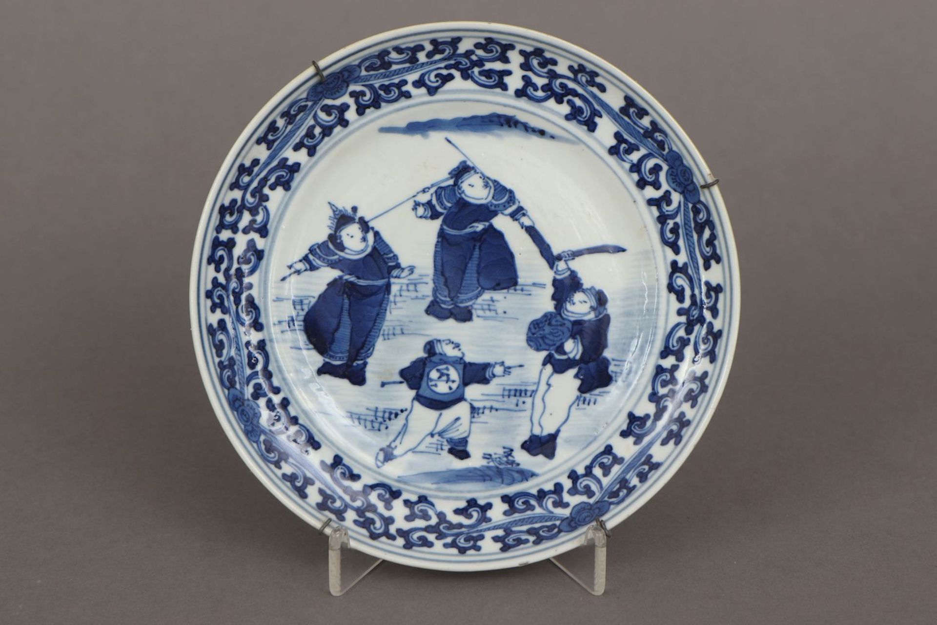 2 chinesische Porzellane mit Blaumalerei - Bild 2 aus 7