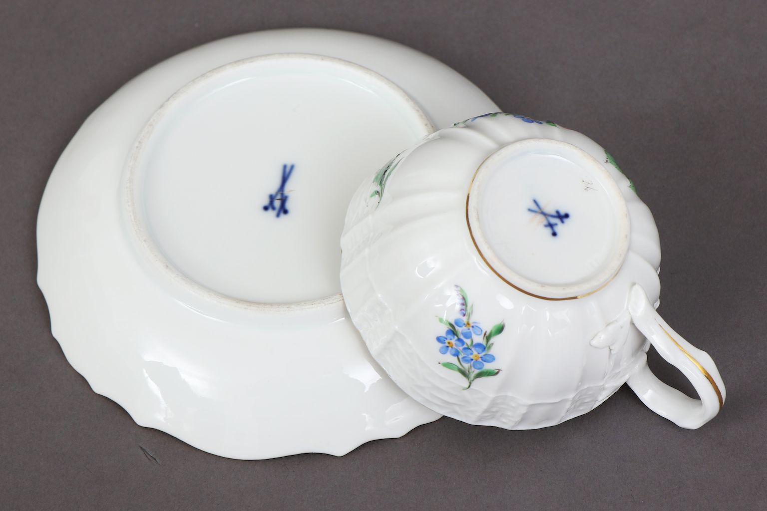 Paar MEISSEN Teetassen - Image 3 of 3