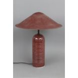 Tischlampe mit Keramikfuß