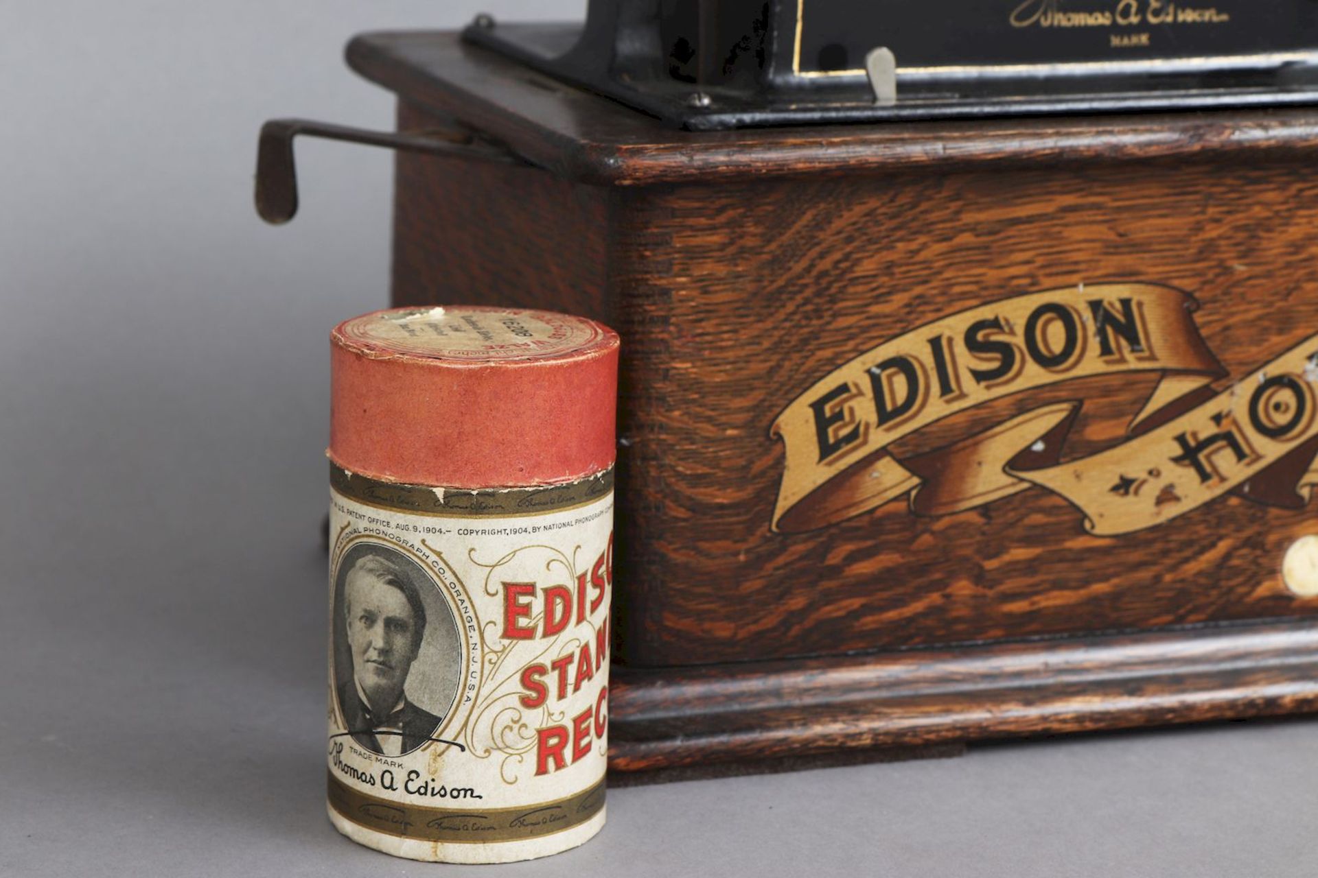 EDISON Home Phonograph ¨Cygnet No. 10¨ - Image 3 of 5