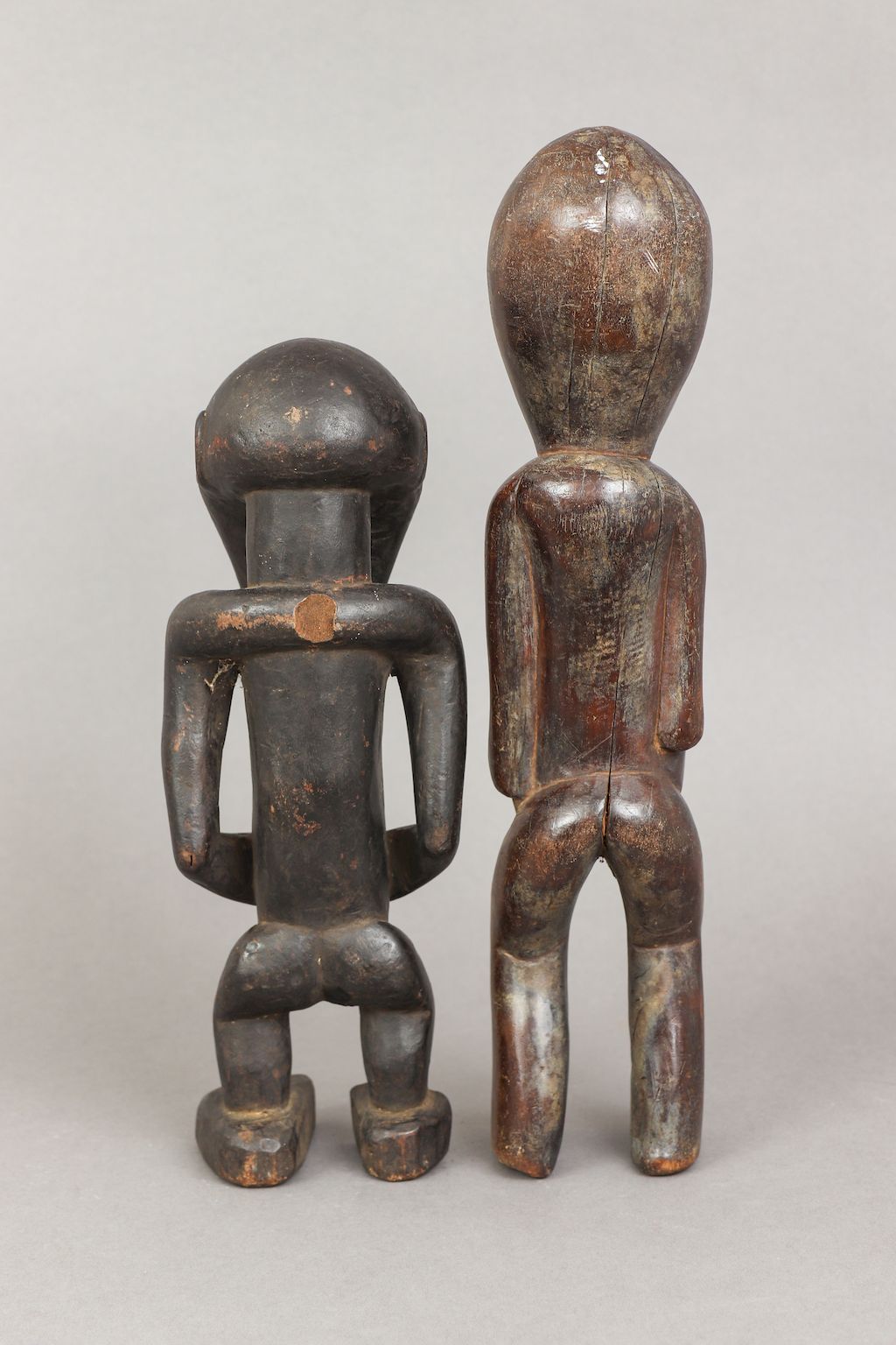 2 afrikanische Ahnenfiguren, wohl Songye, Kongo - Image 3 of 5