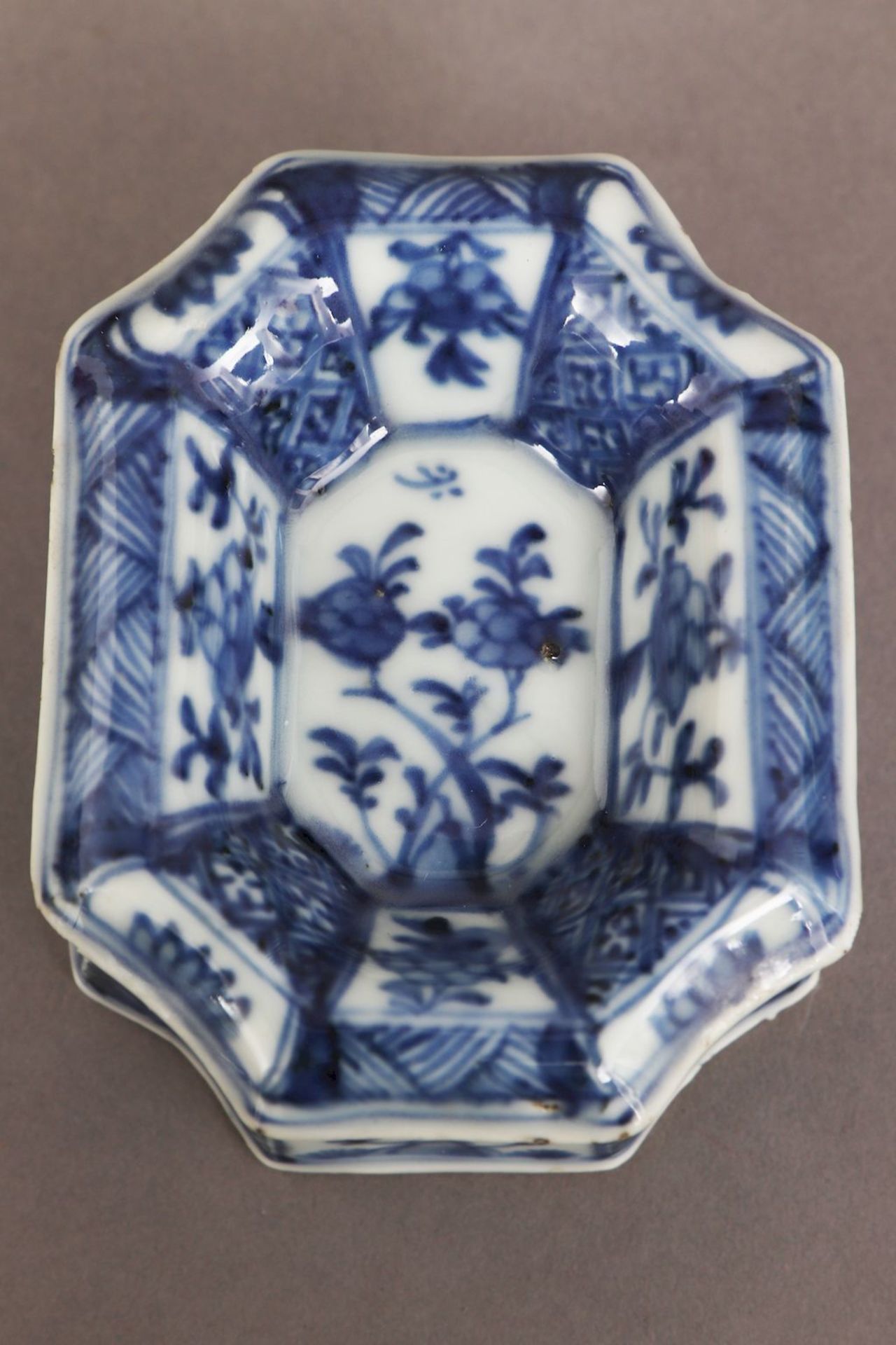 2 chinesische Porzellane mit Blaumalerei - Bild 7 aus 7
