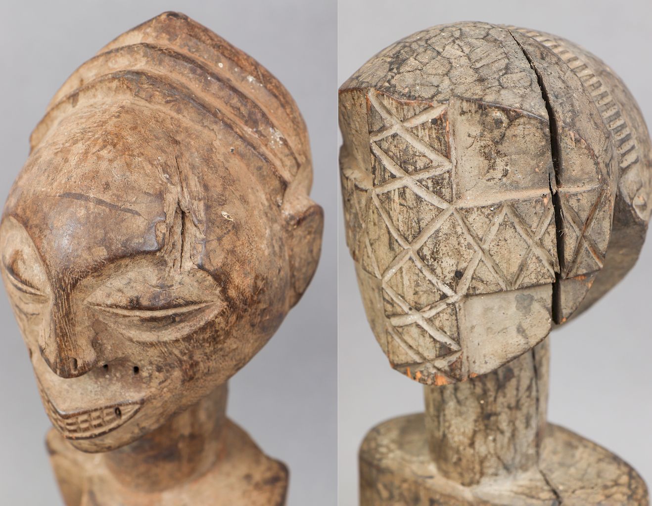 2 afrikanische Fruchtbarkeitsfiguren der Songye, Kongo - Image 5 of 5