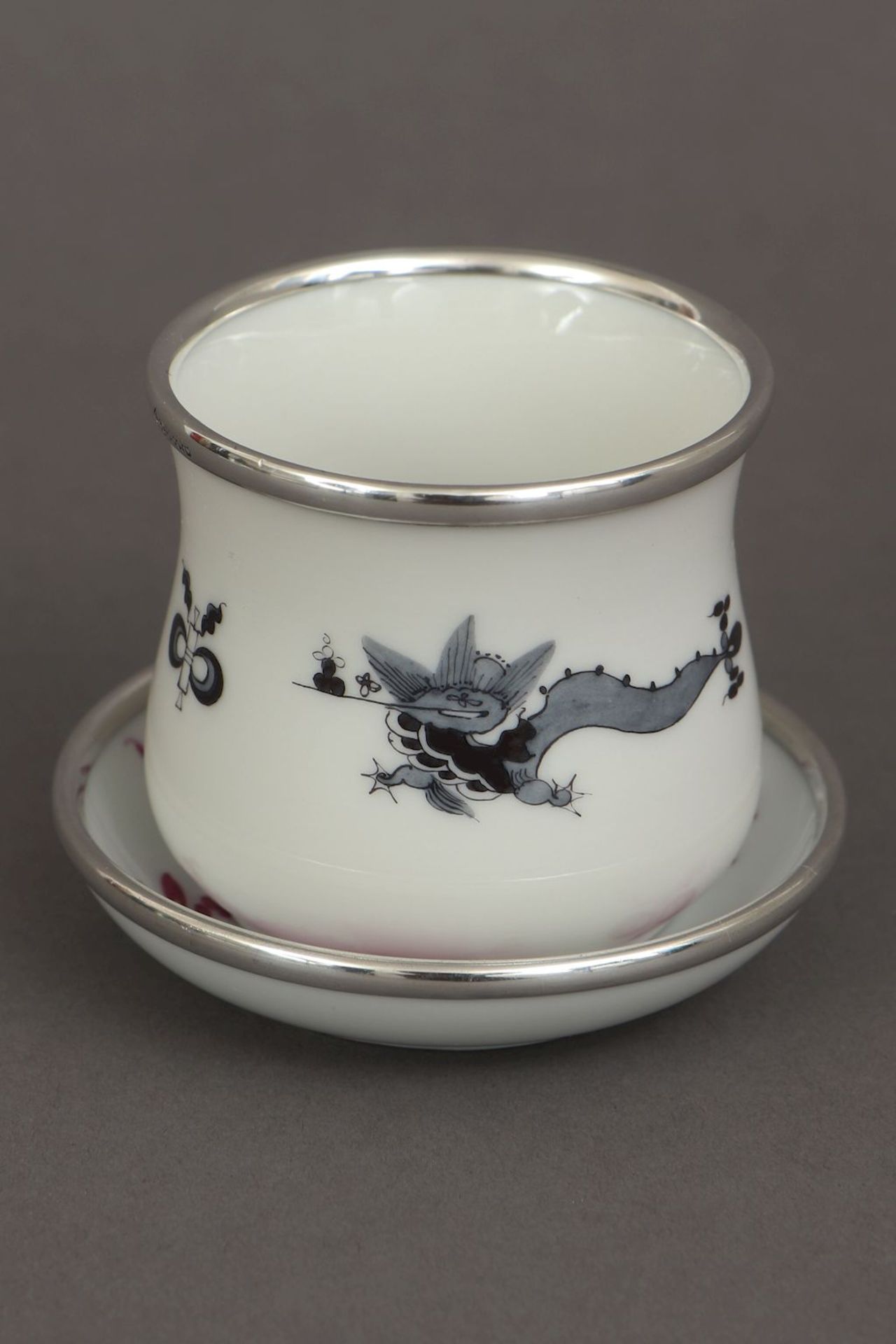 MEISSEN Porzellanvase und Schälchen - Image 3 of 4