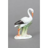 MEISSEN Porzellanfigur ¨Storch¨