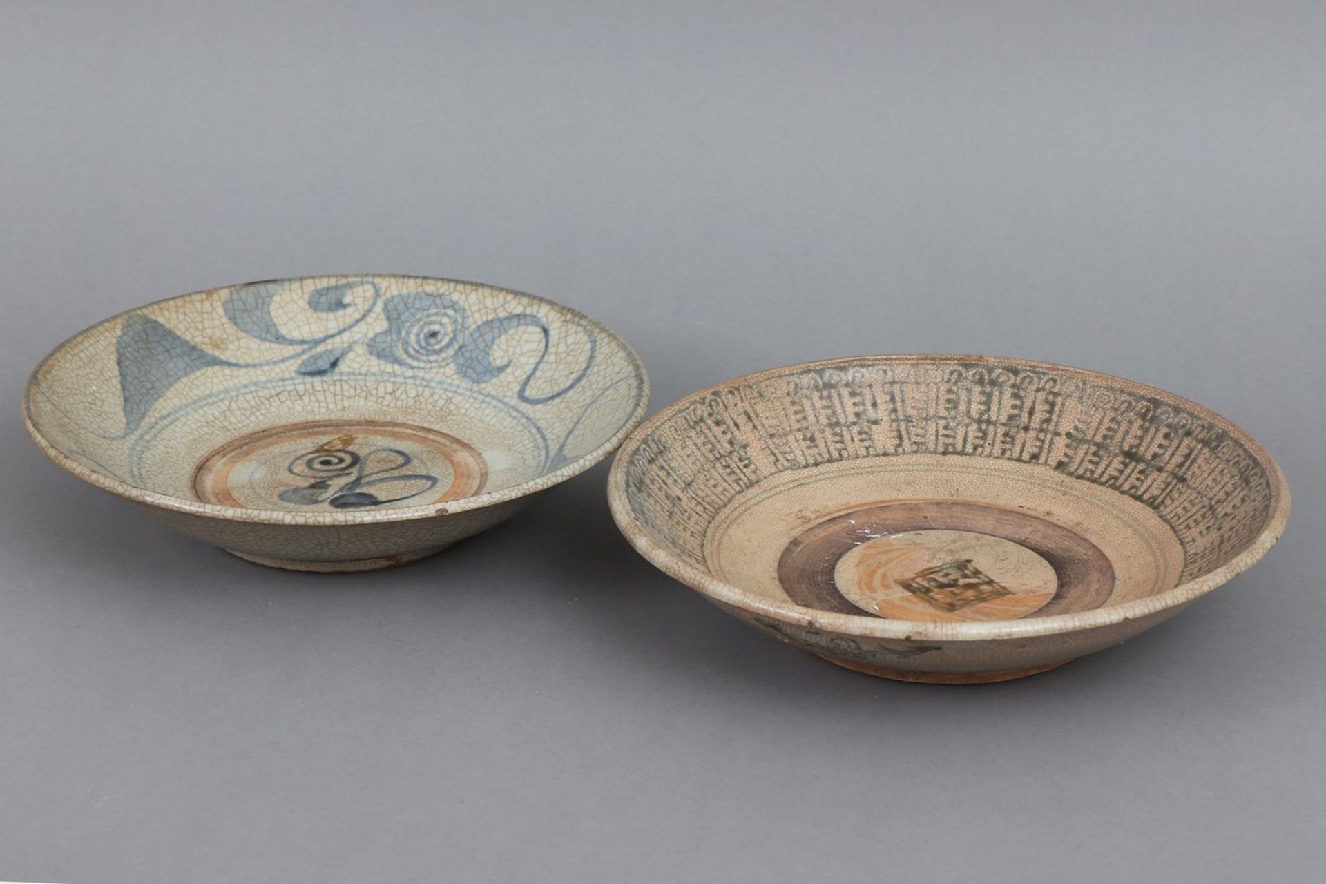 2 chinesische Teller der Ming Dynastie (1368-1644) für den südostasiatischen Markt - Image 2 of 4