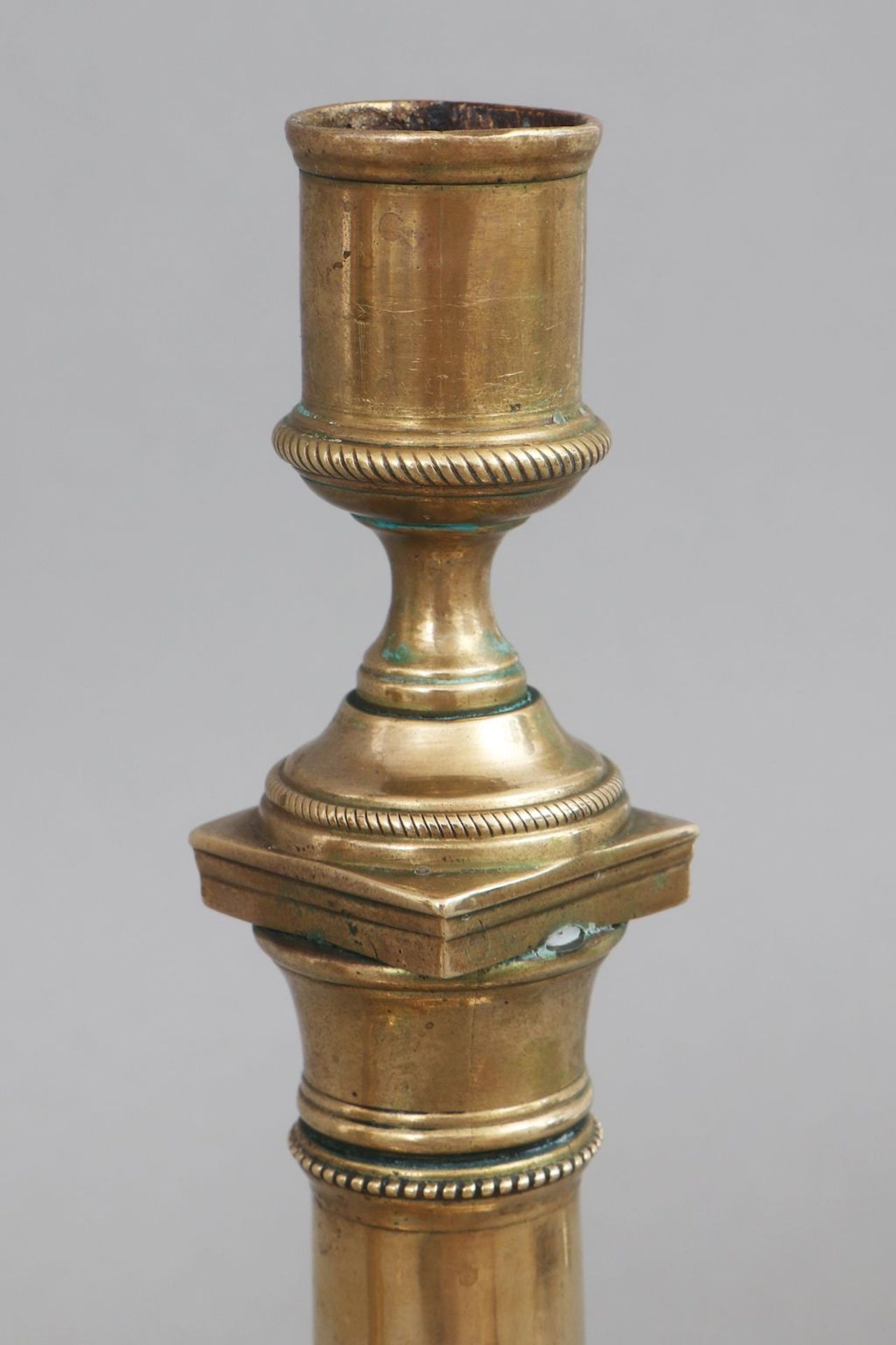 Paar Bronze Kerzenleuchter ¨Empire¨ - Image 3 of 4