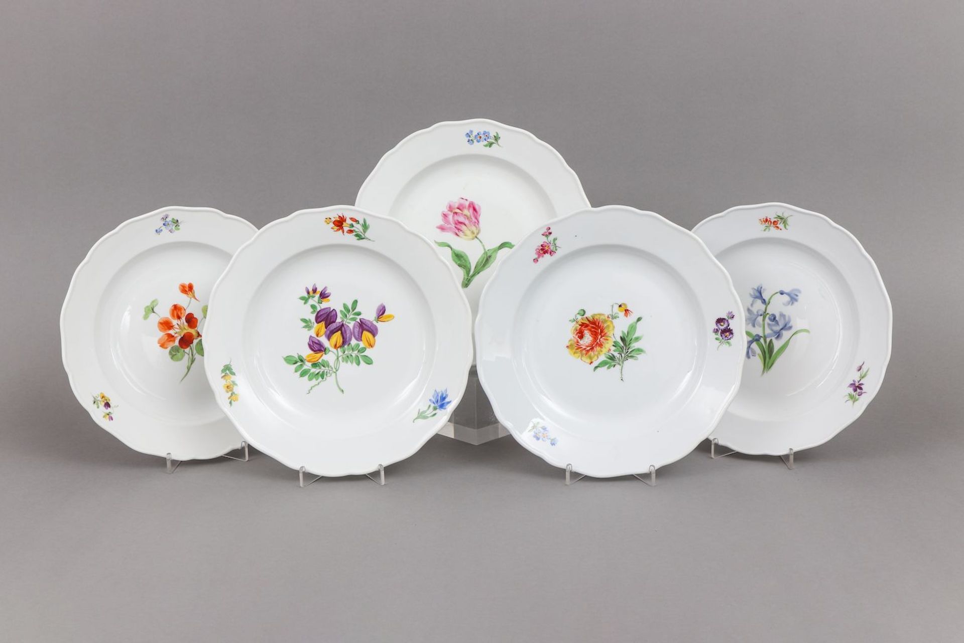 5 MEISSEN Speiseteller