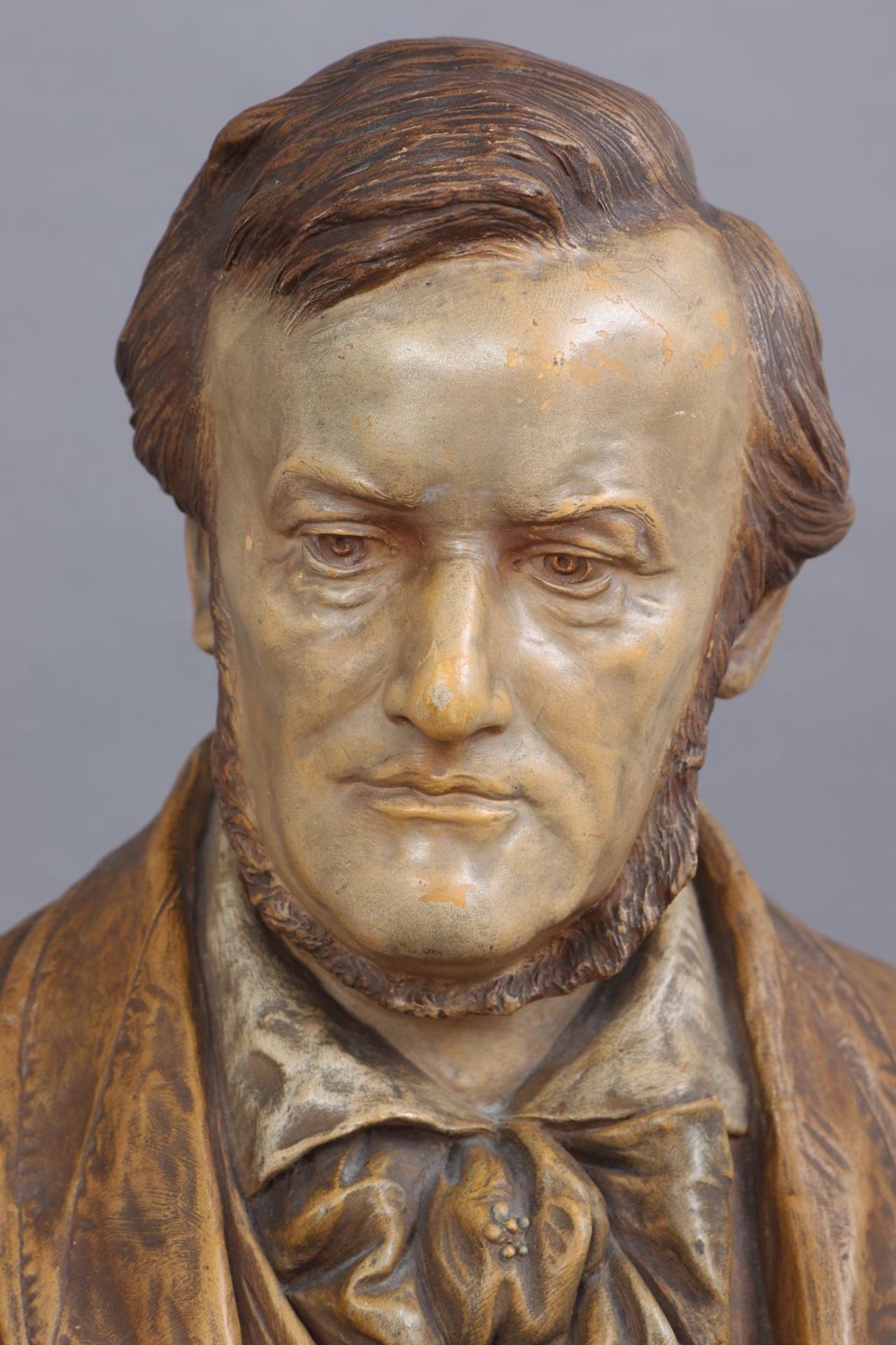 GOLDSCHEIDER Wien, Keramikbüste Richard Wagner - Bild 4 aus 5