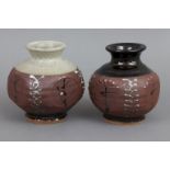 2 japanische Mashiko Keramikgefäße