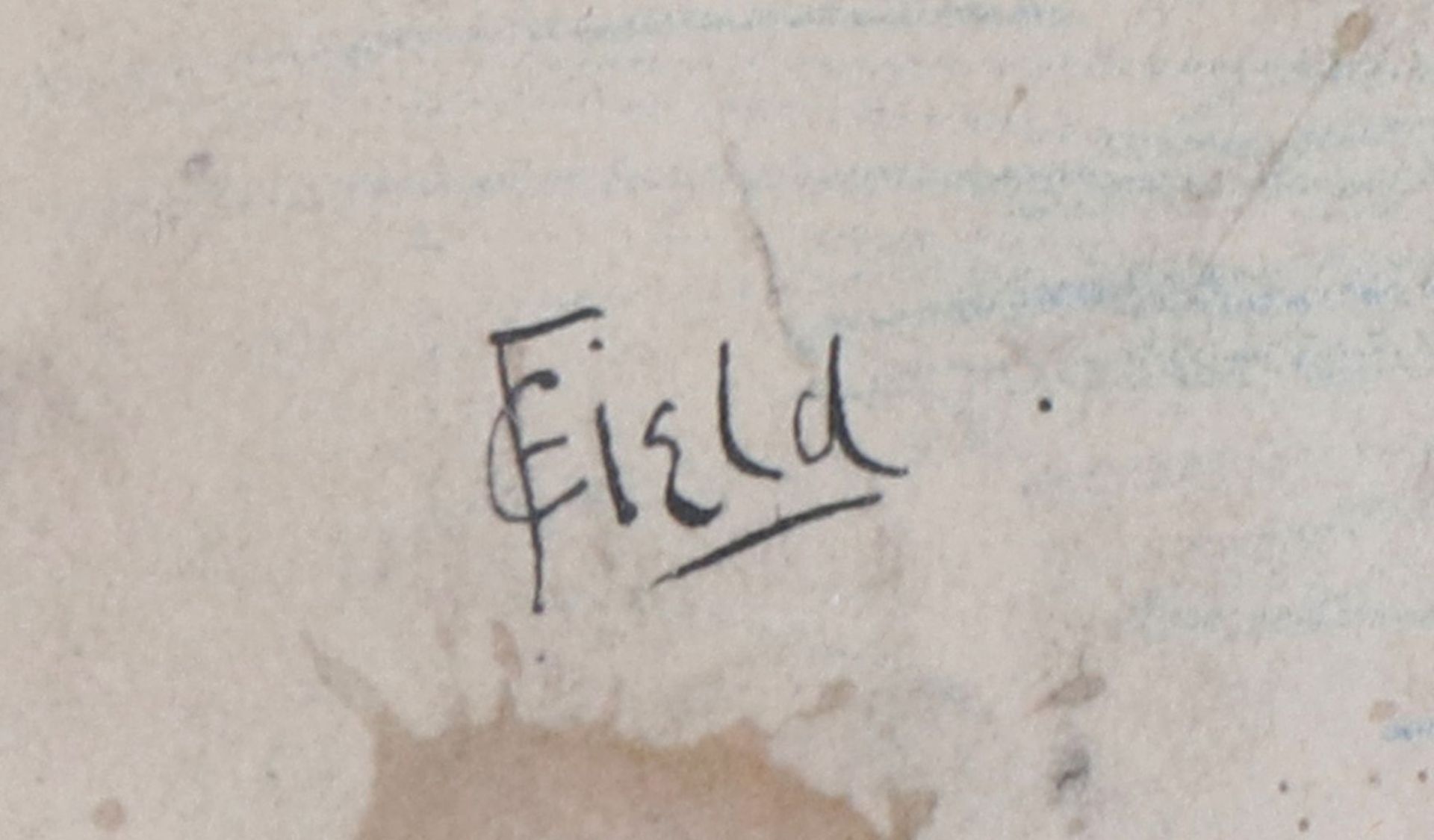 wohl CHARLES FIELD (19. Jhdt.) - Image 3 of 3