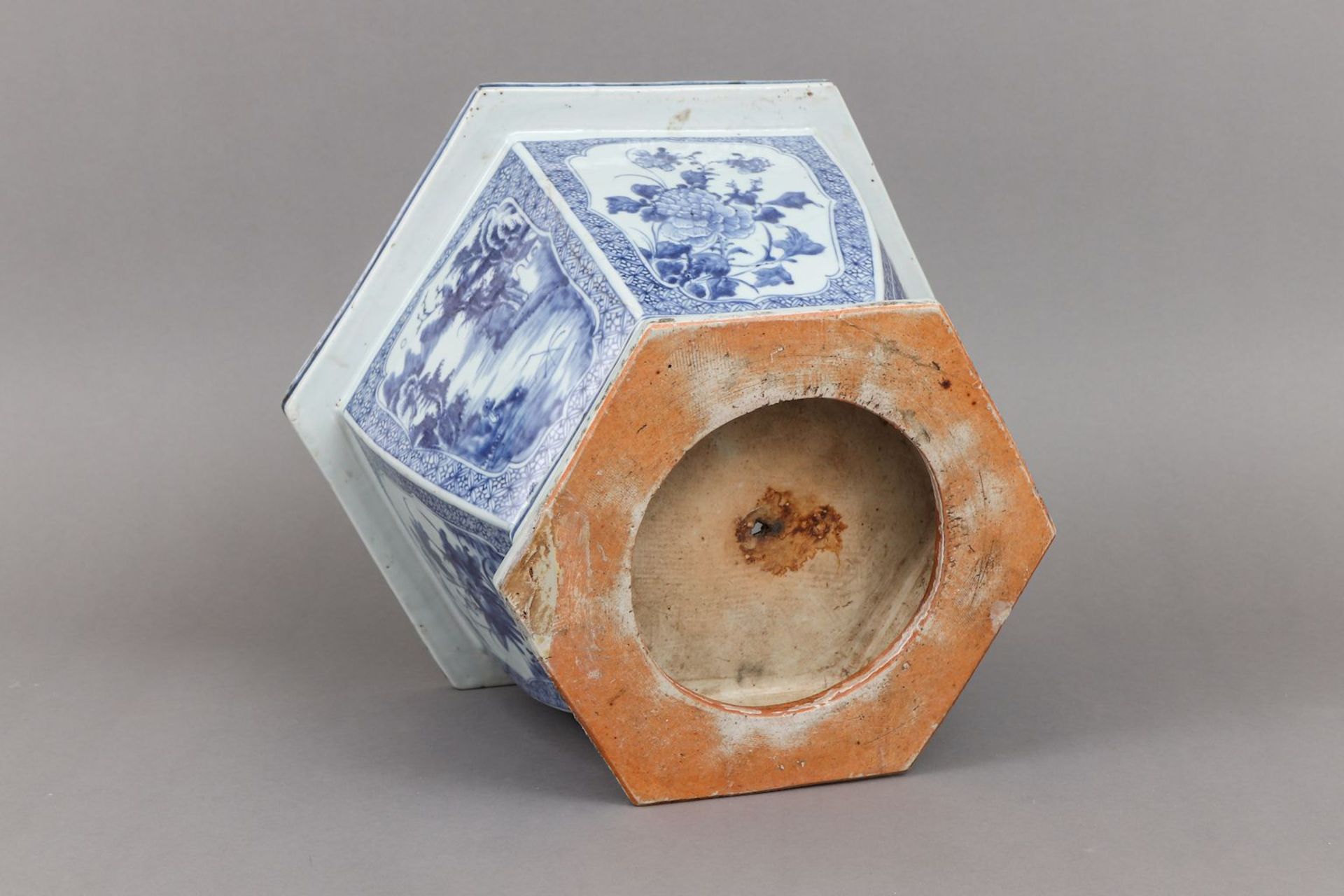 Chinesisches Porzellan Cachepot/Gefäß - Image 5 of 5