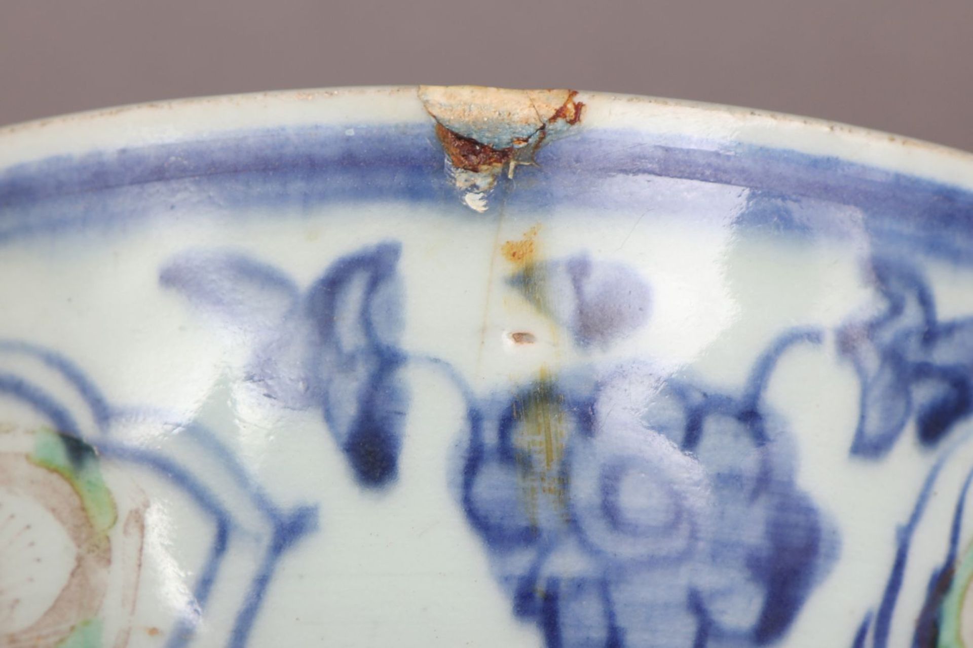Chinesische Porzellanschale - Bild 5 aus 5