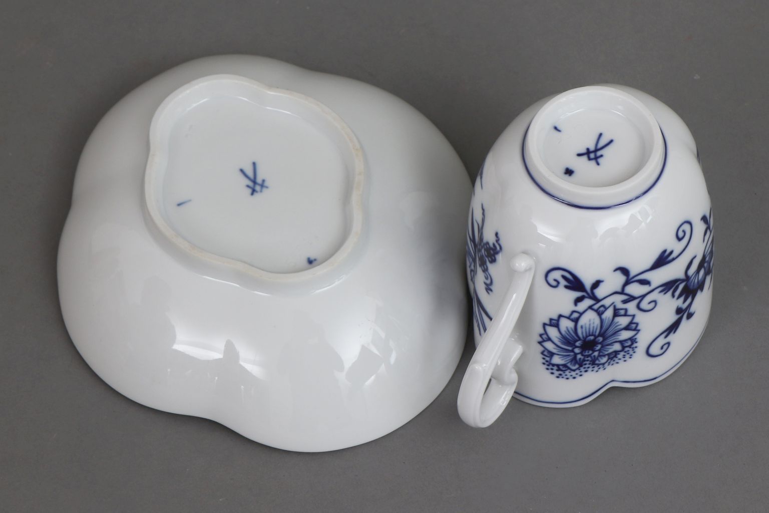 MEISSEN Tasse mit Untertasse - Image 3 of 3