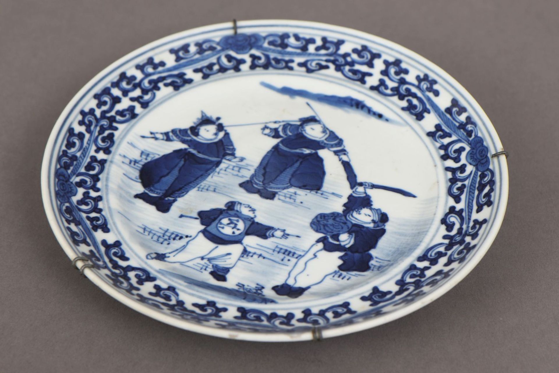 2 chinesische Porzellane mit Blaumalerei - Bild 3 aus 7