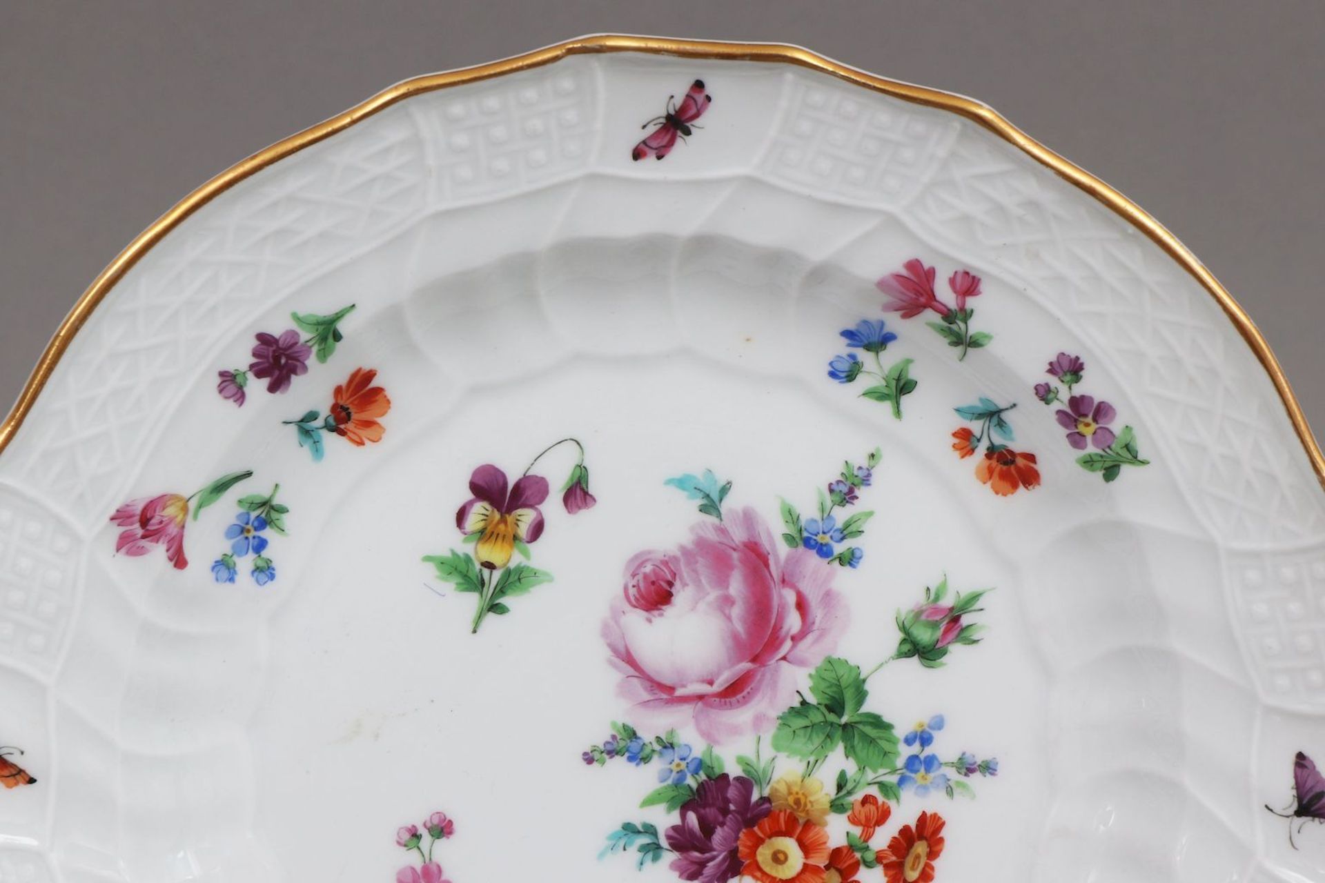 MEISSEN Teller - Image 2 of 3