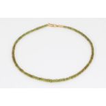 Juwelier KAY HAMBURG Peridot Collier