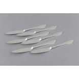 6 Georg Jensen Fischmesser