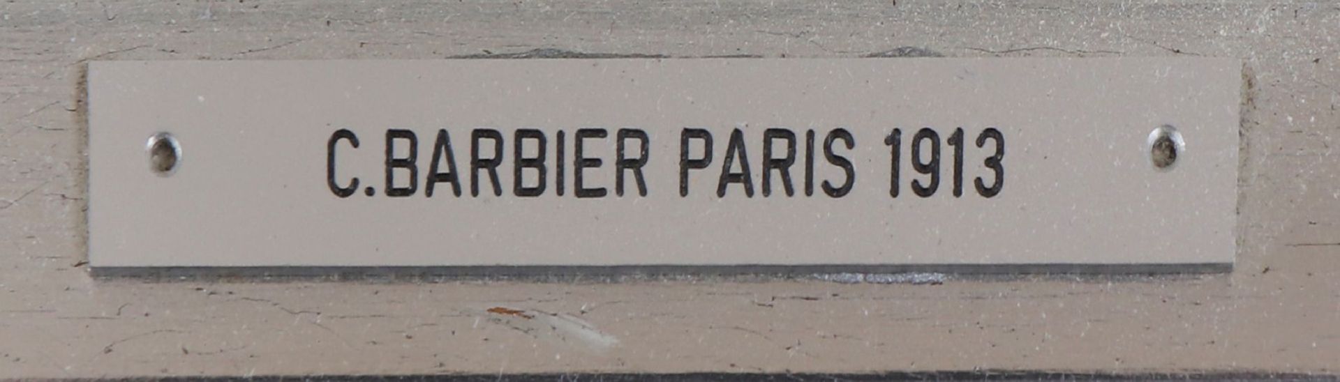 GEORGE BARBIER (1882 Nantes - 1932 Paris)Pochoir, ¨Costumes Parisiens (Blatt 112)¨ (1913), am - Bild 2 aus 4