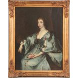 Kopie nach ANTHONY VAN DYCKÖl auf Leinwand, ¨Porträt der Henrietta Maria von Frankreich¨ (Gemahlin