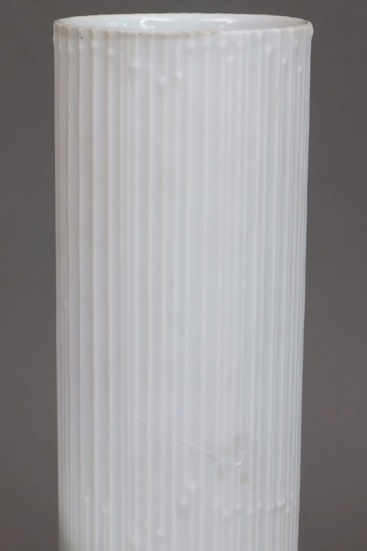 3 ROSENTHAL Vasen2. Hälfte 20. Jahrhunderts, Entwurf u.a. MARTIN FREYER (1909-1974), weißes - Bild 2 aus 5