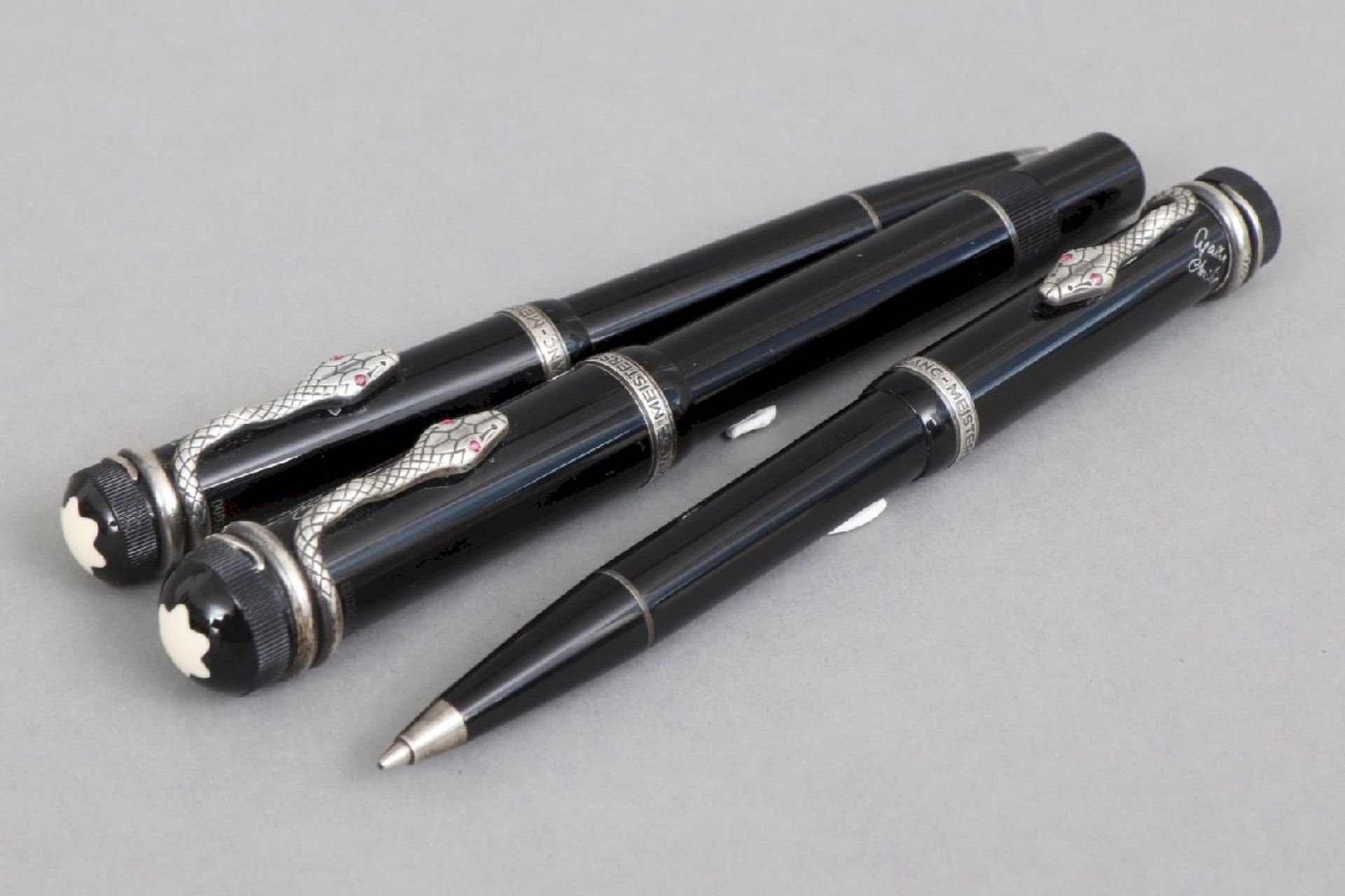 MONTBLANC Writers Edition ¨Agatha Christie¨ (1993)3-teiliges Set, bestehend aus 1 - Image 2 of 6