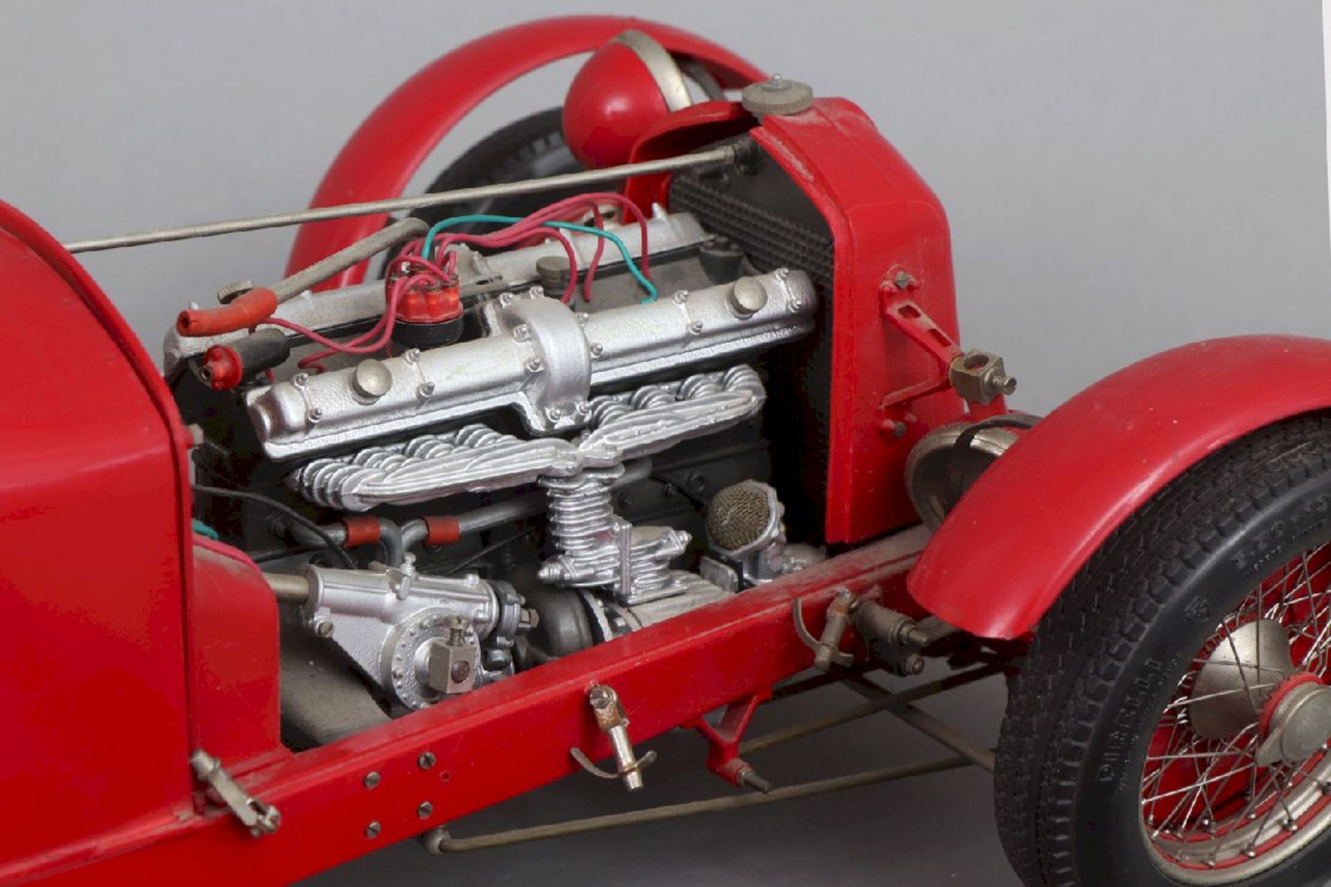 Modellauto (Bausatz), Alfa Romeo 8C 2300 Monzaunbekannter Hersteller, Bausatz aus Kunststoff und - Image 2 of 7